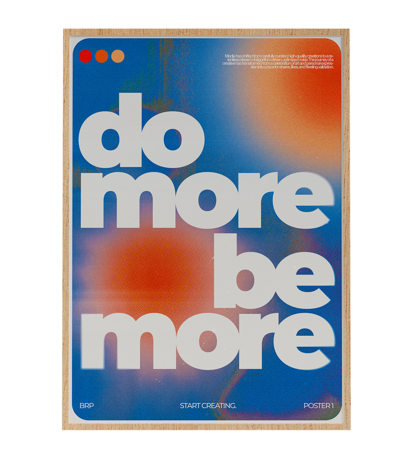 "Do More, Be More"