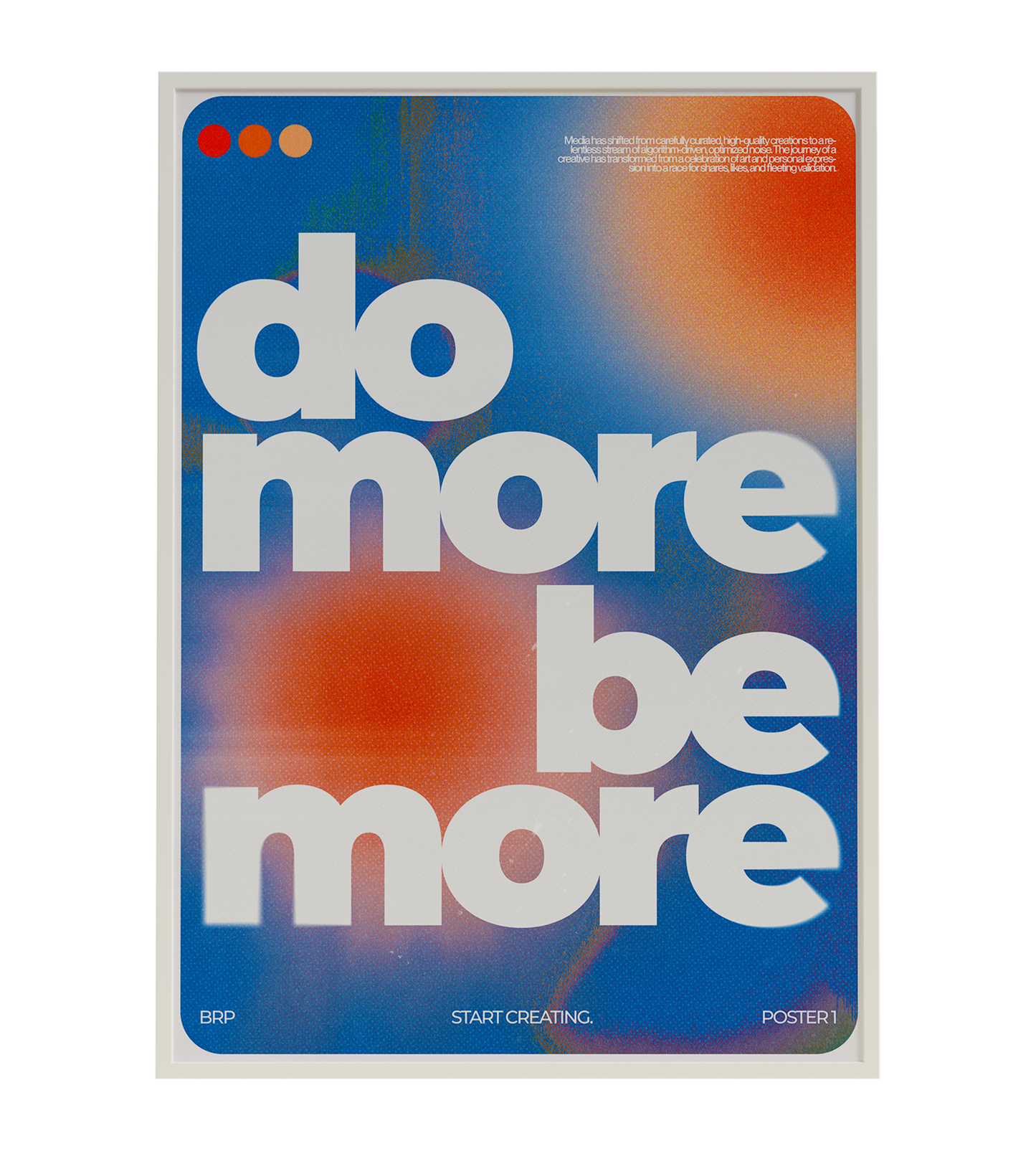 "Do More, Be More"
