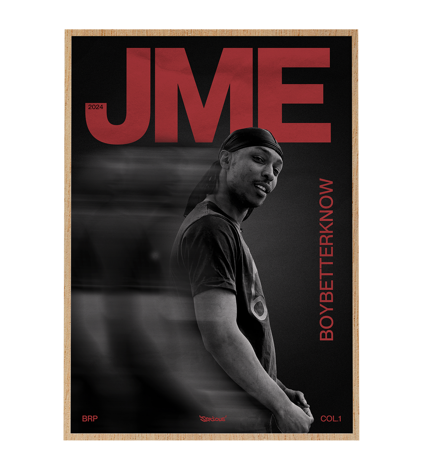 JME BLUR POSTER