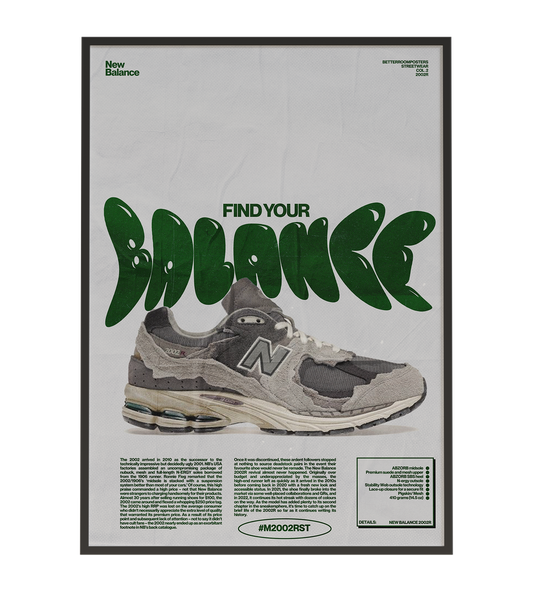 FIND YOUR BALANCE - New Balance Poster