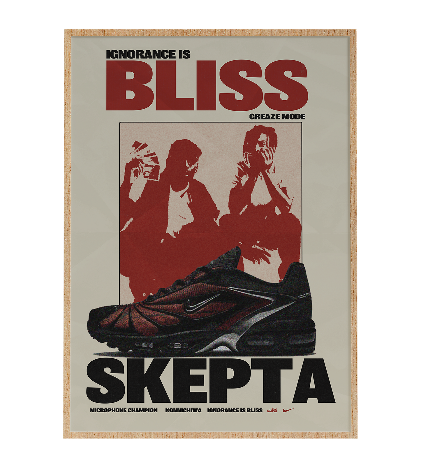 Skepta GREAZE MODE Poster