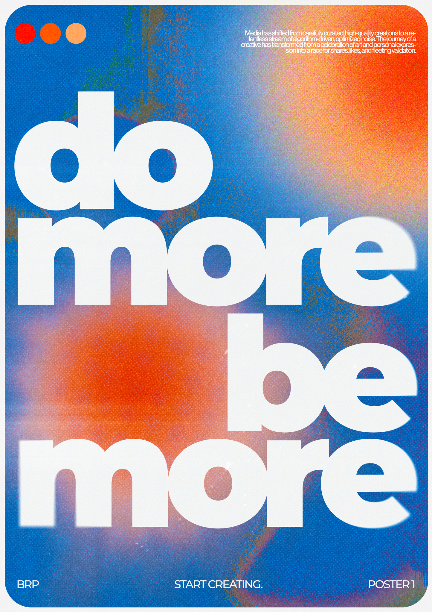 "Do More, Be More"