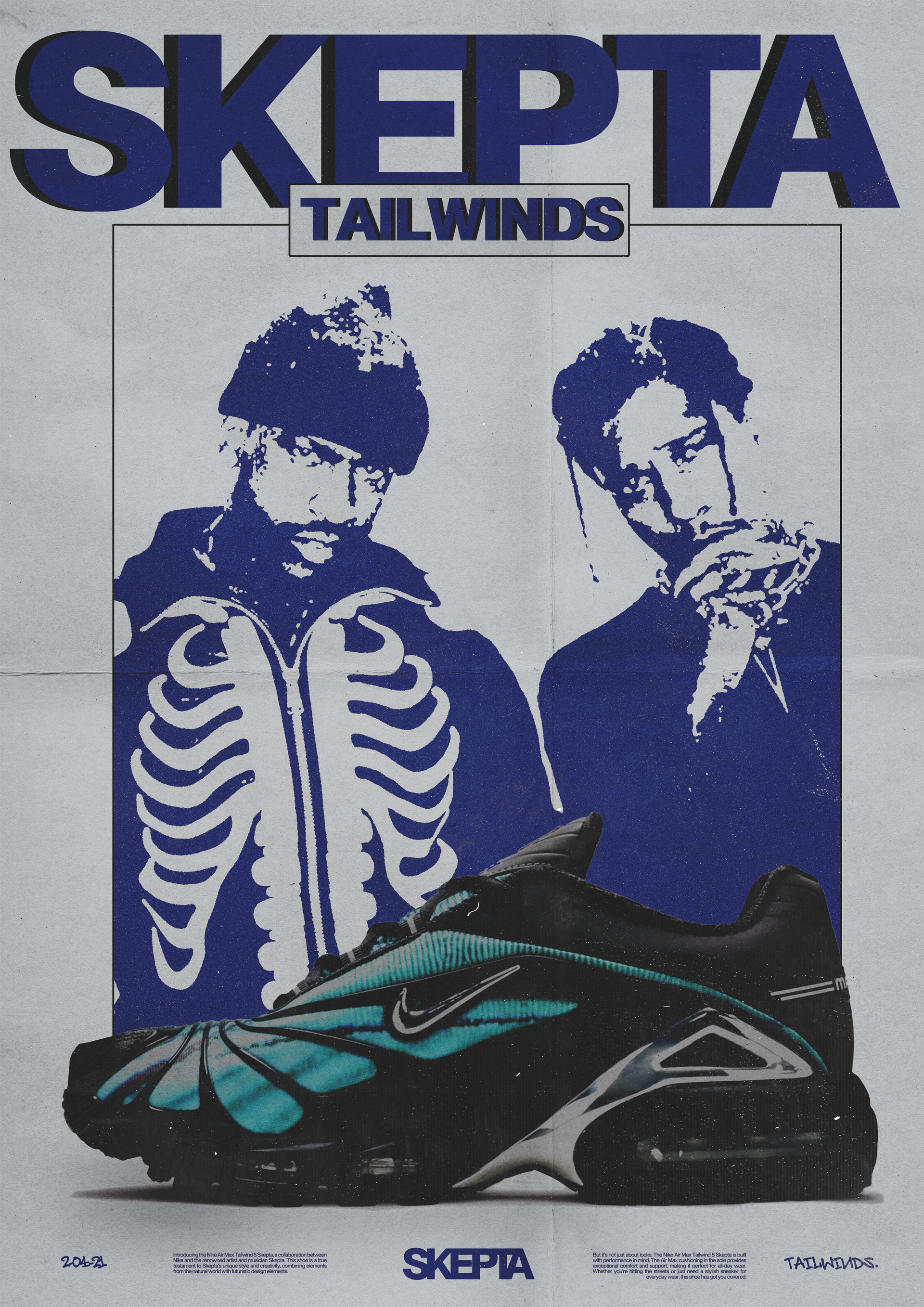 Skepta Tailwind Poster A3 Unframed
