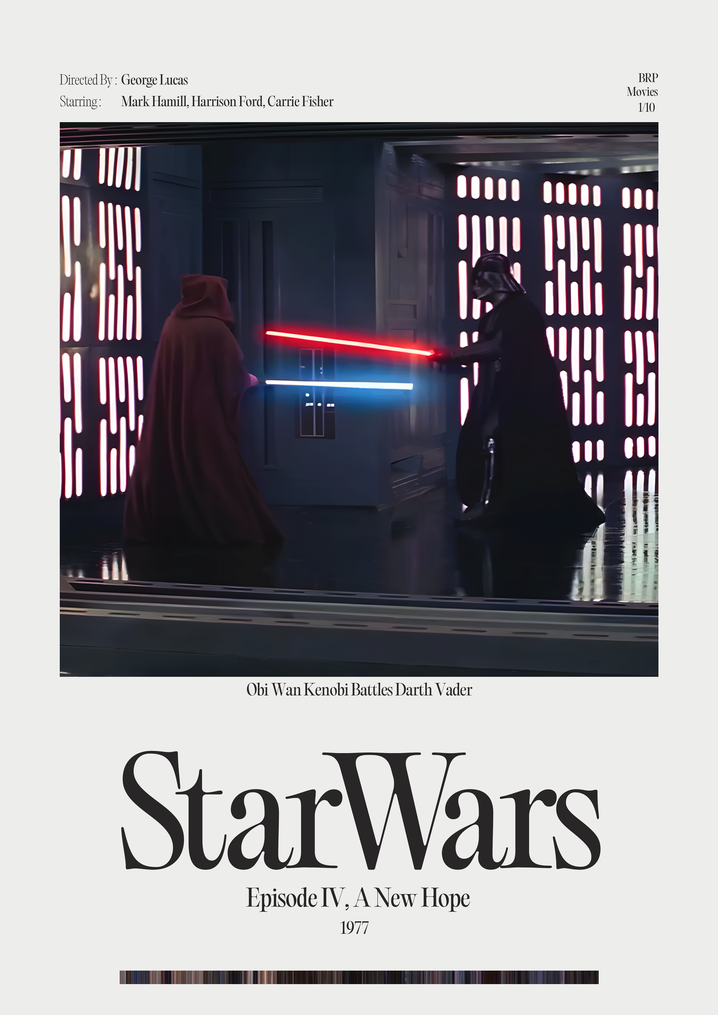 Star Wars: A New Hope Movie Poster