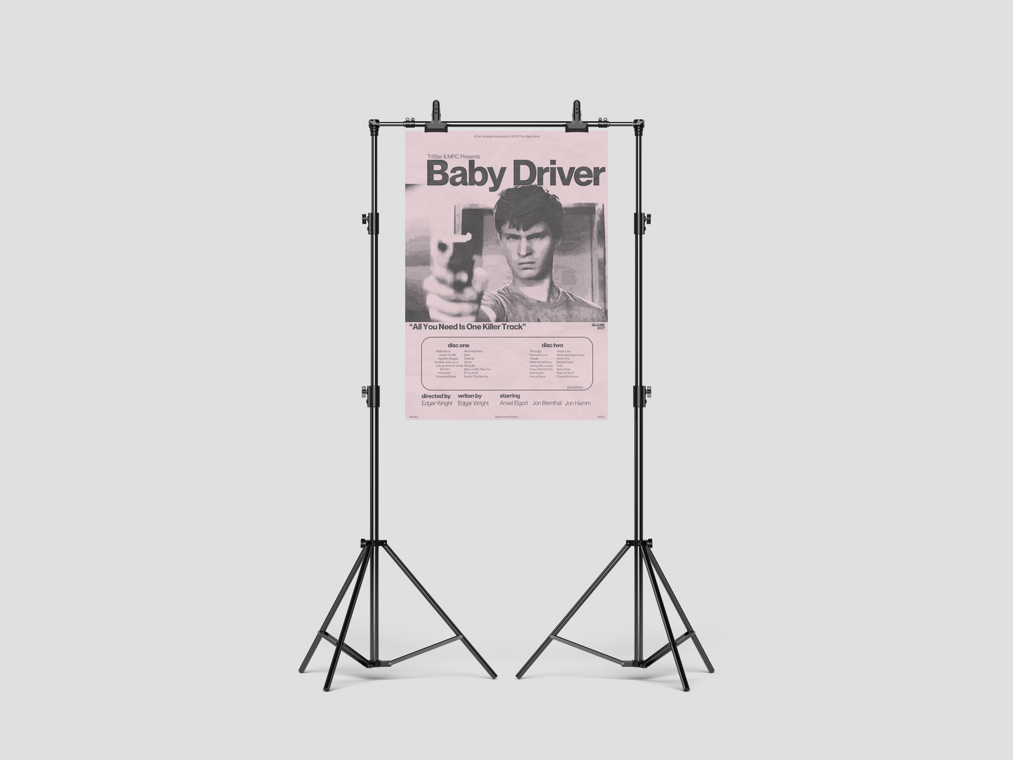 Baby Driver Soundtrack Movie Poster