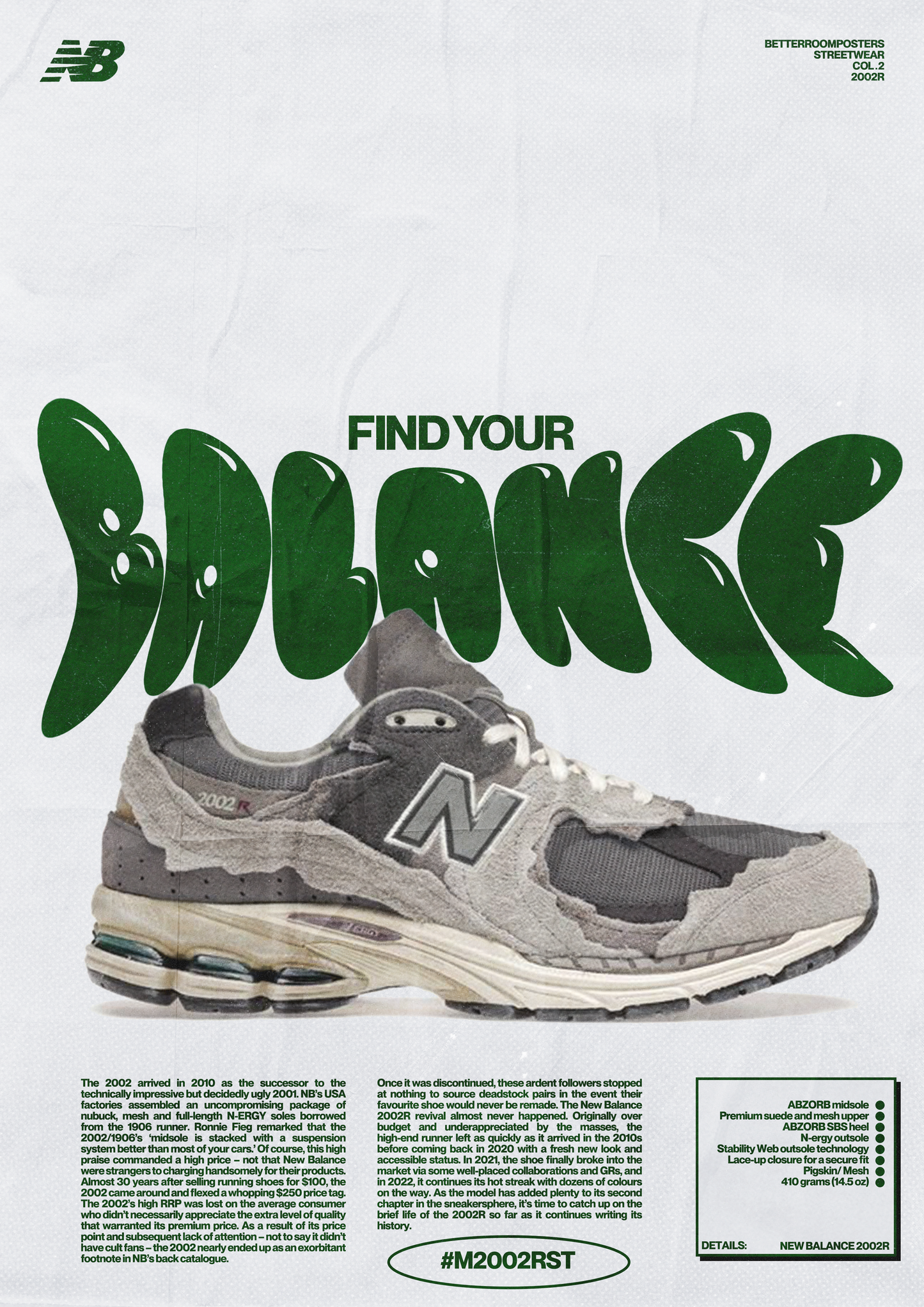 FIND YOUR BALANCE - New Balance Poster